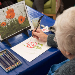 Friary Care Remembrance Day - Painting