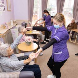 Enjoying our Macmillan party