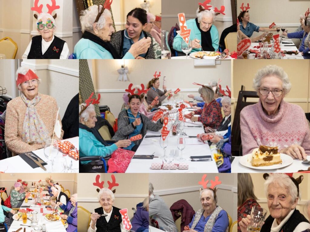 Christmas at Friary Care montage
