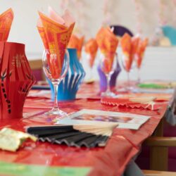Friary Care Chinese New Year - Table laid