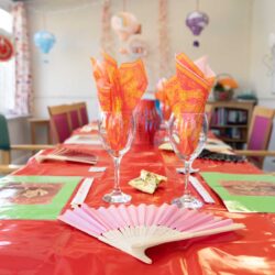 Friary Care Chinese New Year - Table Ready