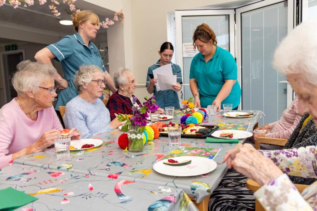 Baking Club & Wellbeing Club at Friary Care