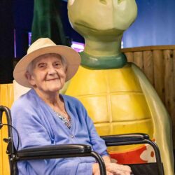 Enjoying a day trip to Wemouth Sealife Centre