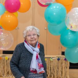 resident at friary care summer ball