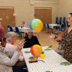 fun and games at friary care summer ball