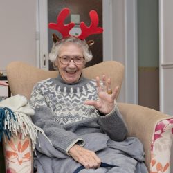 Enjoying Christmas at Friary Care