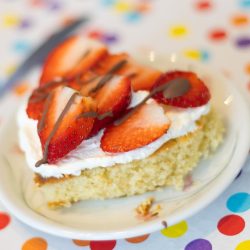 Strawberry Cake for Friary Care Friendship Day
