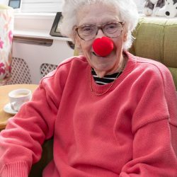 Celebrating Red Nose Day at Friary Care