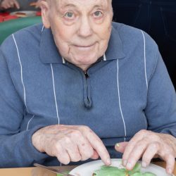 St Patricks Day at Friary Care - Shamrock Biscuits