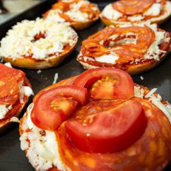 Lovely Pizza making