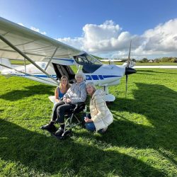 Getting ready for take off