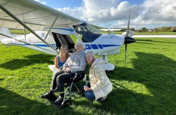 Getting ready for take off