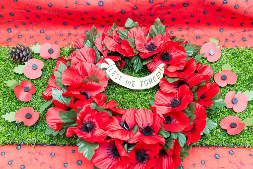 Poppy wreath