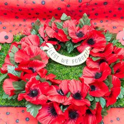 Poppy wreath