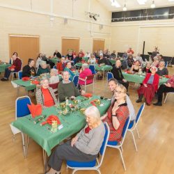 All set up for Friary Care Christmas Party
