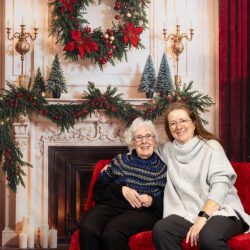 Friary Care Christmas Party cuddles