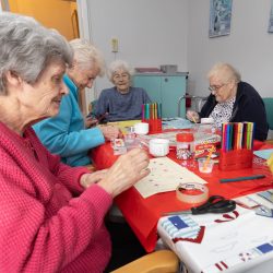 Chines Lantern Making at Friary Care