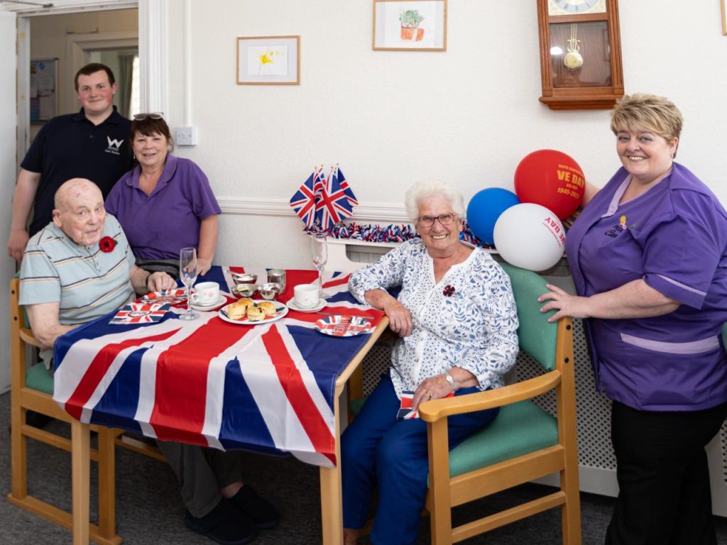 VE Day at Friary Care