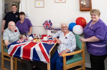 VE Day at Friary Care
