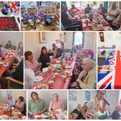 VE Day celebrations at Friary Care