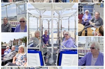 Friary Care visits Weymouth Big Wheel