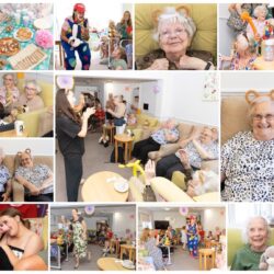 Enjoying the Friary Care Teddy Bears Picnic