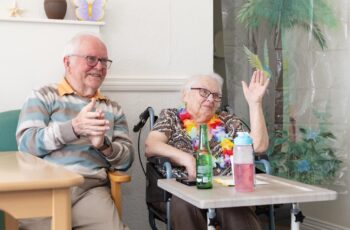 Celebrating Summer holidays at Friary Care