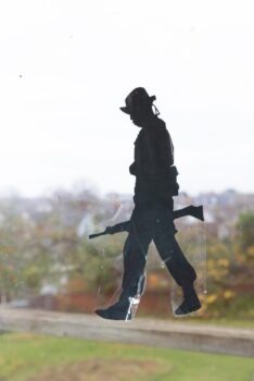friary care soldier silhouette