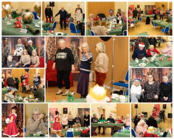 christmas party celebrations at friary care