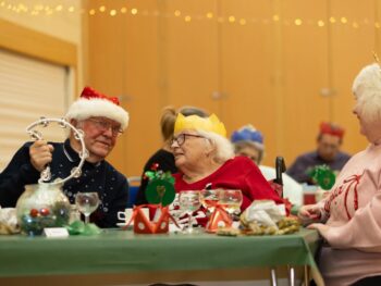music at friary care christmas party