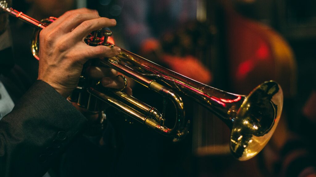 trumpet player