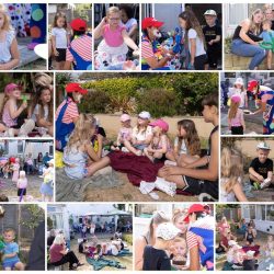 collage of teddy bear picnic